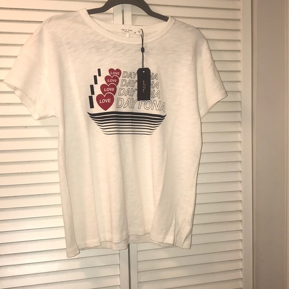 Rag & Bone vintage crew tee  top. - Picture 4 of 6